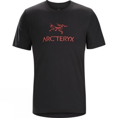 Playeras Arc'teryx Arc'word HW Manga Corta Hombre - Negras - Chile DIF356847